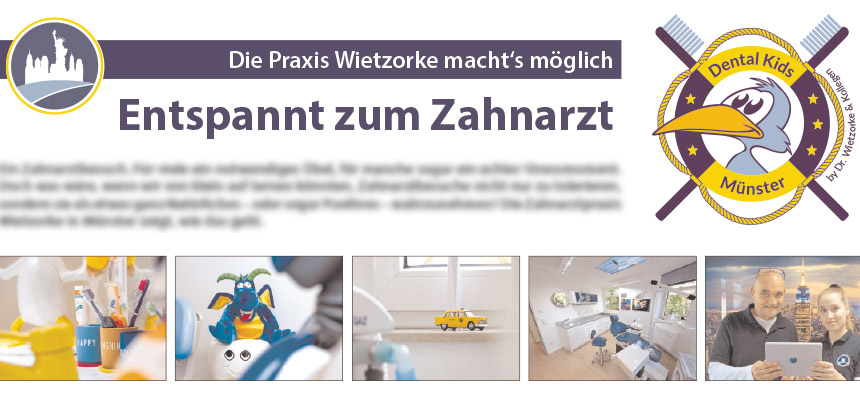 Entspannt zum Zahnarzt – die Praxis Wietzorke macht‘s möglich